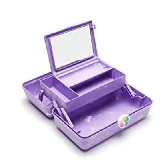 Caboodles on the go girl retro case - lavender marble - Picture 2 of 3